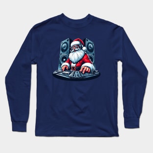 Dj Santa Long Sleeve T-Shirt